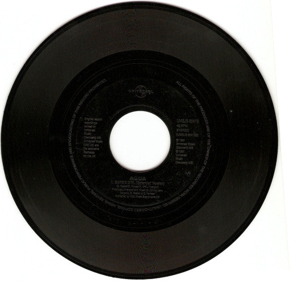 Aqua : Barbie Girl (7", Single, Jukebox)
