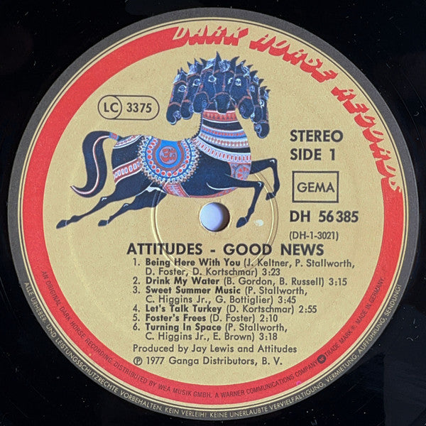 Attitudes : Good News (LP, Album)