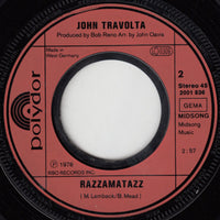 John Travolta : Greased Lightnin' (7", Single)