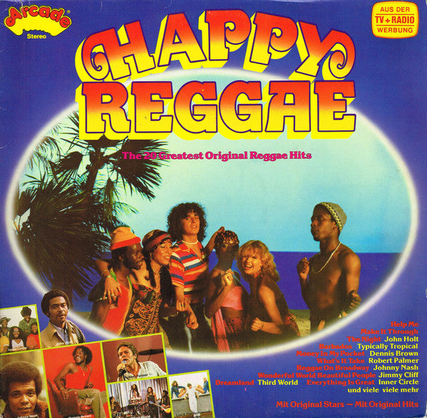 Various : Happy Reggae (LP, Comp)
