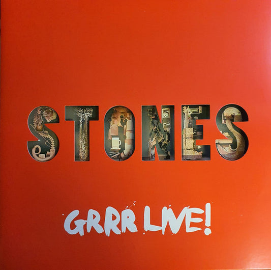 Stones* : Grrr Live!  (3xLP, Album, Ltd, S/Edition, Whi)