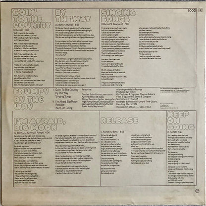 Frumpy : By The Way (LP, Album)