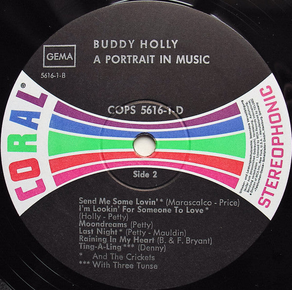 Buddy Holly : Portrait In Music Vol.2 (2xLP, Comp, Gat)