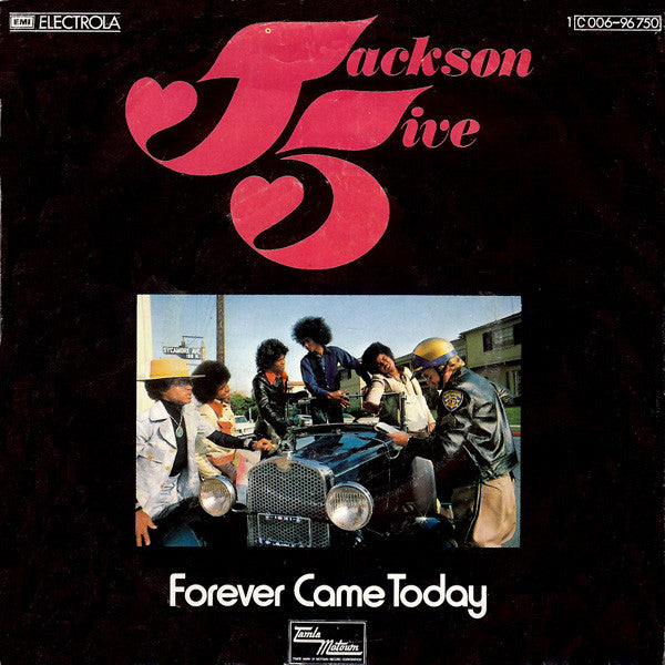 The Jackson 5 : Forever Came Today (7", Single)