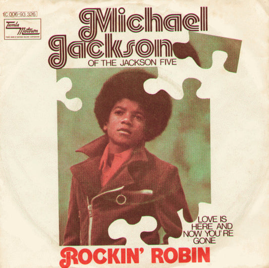 Michael Jackson : Rockin' Robin (7", Single)