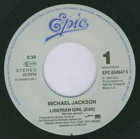 Michael Jackson : Liberian Girl (7", Single)