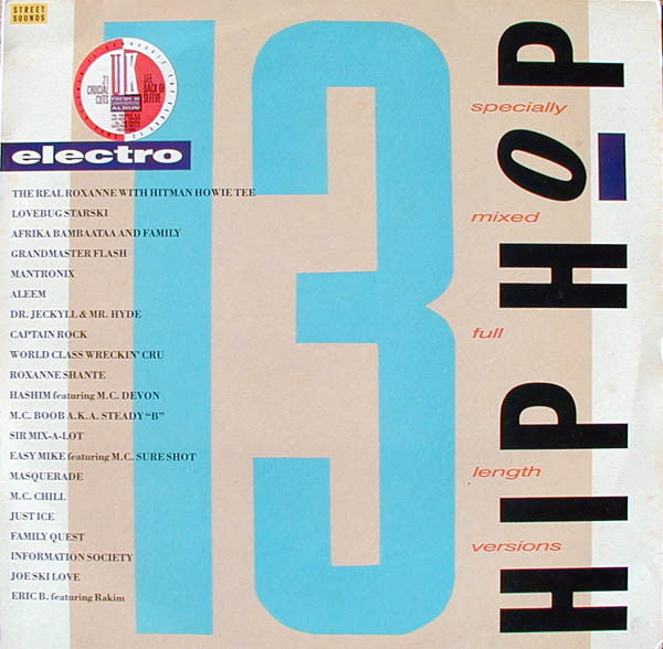 Various : Street Sounds Hip Hop Electro 13 (LP, Comp, Mixed)