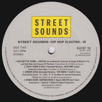 Various : Street Sounds Hip Hop Electro 15 (LP, Comp, Mixed + 7")