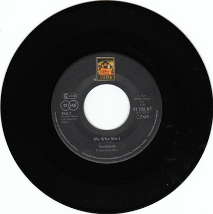 The Adverts : Safety In Numbers / We Who Wait (7", Single)