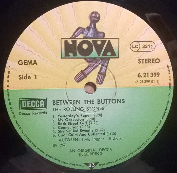 The Rolling Stones : Between The Buttons (LP, Album, RE)