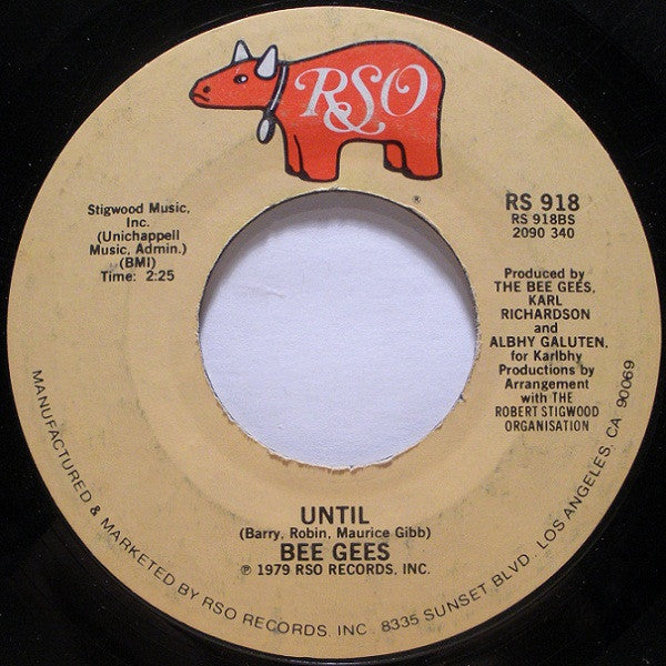 Bee Gees : Tragedy (7", Single, Styrene, PRC)