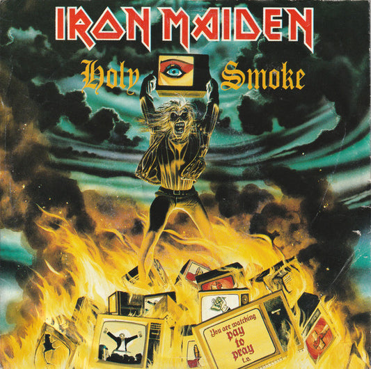 Iron Maiden : Holy Smoke (7", Single)