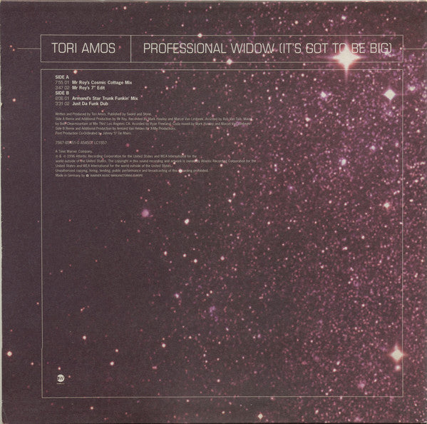 Tori Amos : Professional Widow (It's Got To Be Big) (12")