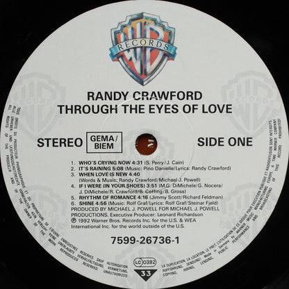 Randy Crawford : Through The Eyes Of Love (LP, Album)