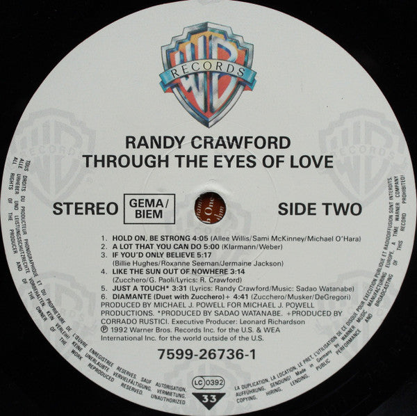 Randy Crawford : Through The Eyes Of Love (LP, Album)