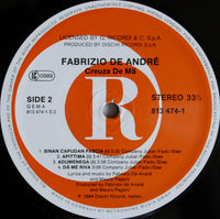 Fabrizio De André : Creuza De Mä (LP, Album)