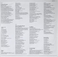 Fabrizio De André : Creuza De Mä (LP, Album)