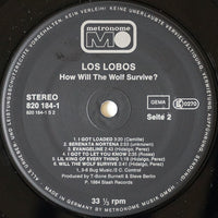 Los Lobos : How Will The Wolf Survive? (LP, Album)