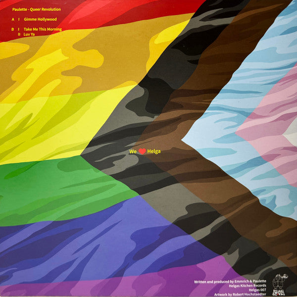 Paulette (18) : Queer Revolution (12", EP)