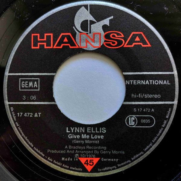 Lynn Ellis : Give Me Love (7", Single)