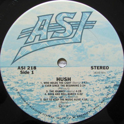 Hush (8) : Hush (LP, Album)