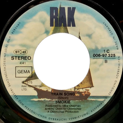 Smokie : Something's Been Making Me Blue (7", Single)