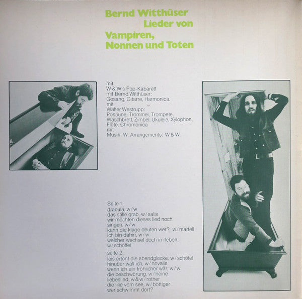 Bernd Witthüser : Lieder Von Vampiren, Nonnen Und Toten (LP, Album, RE, Gat)