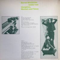 Bernd Witthüser : Lieder Von Vampiren, Nonnen Und Toten (LP, Album, RE, Gat)