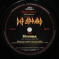 Def Leppard : Hysteria (7", Single, Pap)