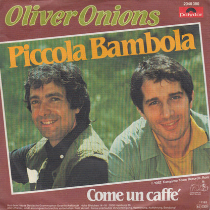 Oliver Onions : Piccola Bambola (7", Single)