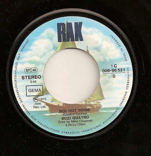 Suzi Quatro : I Bit Off More Than I Could Chew (7", Single)