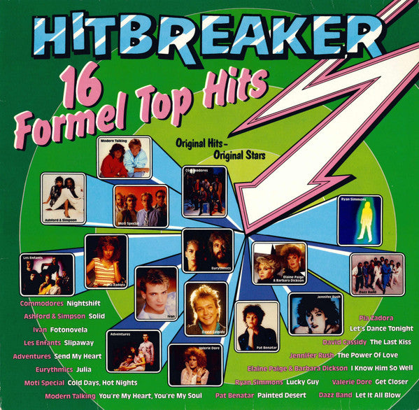 Various : Hitbreaker - 16 Formel Top Hits (LP, Comp)