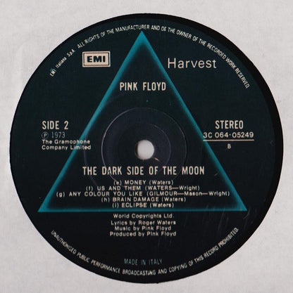 Pink Floyd : The Dark Side Of The Moon (LP, Album, RE, Gat)