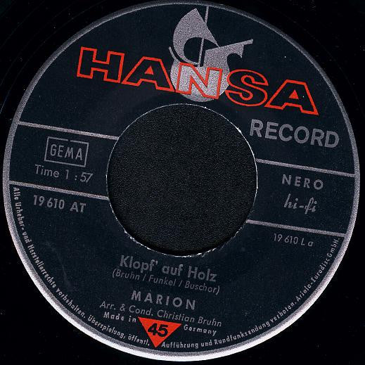 Marion* : Klopf Auf Holz (7", Single)