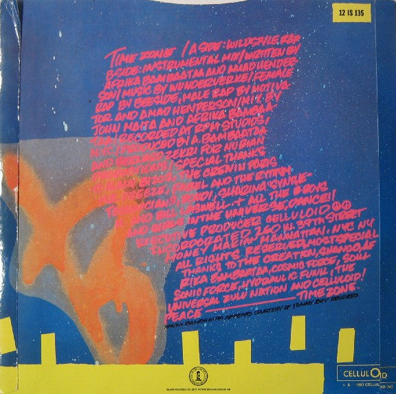 Time Zone : Zulu Wildstyle (Special New Mix) (12", Yel)