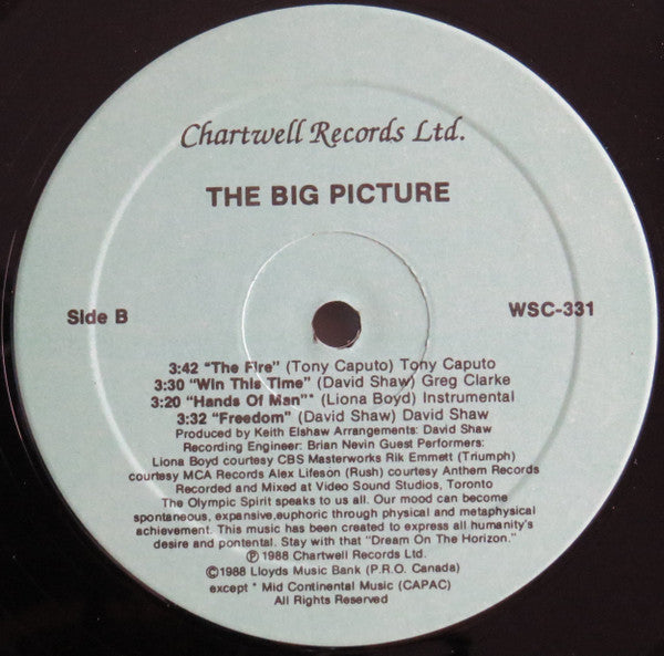 Various : The Big Picture - Dream On The Horizon (A Tribute To The Olympic Spirit) (LP)