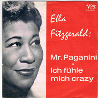 Ella Fitzgerald : Mr. Paganini / Ich Fühle Mich Crazy (7", Single)