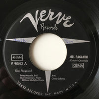 Ella Fitzgerald : Mr. Paganini / Ich Fühle Mich Crazy (7", Single)