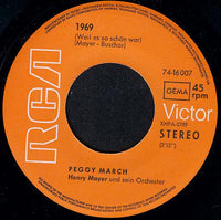 Peggy March : Mister Giacomo Puccini / 1969 (Weil Es So Schön War) (7", Single)