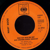 Mary Roos : Am Anfang War Die Liebe (7", Single)