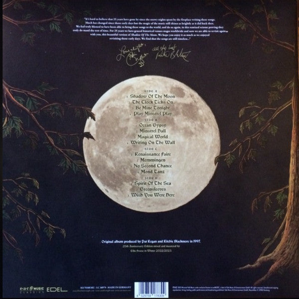 Blackmore's Night : Shadow Of The Moon (2xLP, Album, RE, RM + 7" + DVD-V, NTSC + Ltd, 25t)
