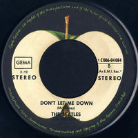 The Beatles With Billy Preston : Get Back (7", Single)