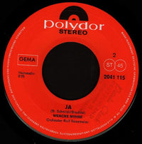 Wencke Myhre : Der Mann Auf Dem Zehnmarkschein / Ja (7", Single)