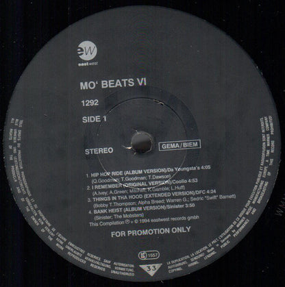 Various : Mo' Beats VI (2xLP, Comp, Promo)