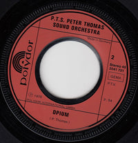 Sabrina (22) / P.T.S. Peter Thomas Sound Orchestra* : Ohne Dich Ist Es Nacht / Opium (7", Single, 2nd)