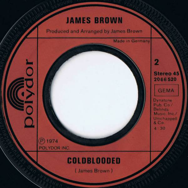 James Brown : Funky President (7", Single)