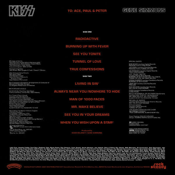 Kiss, Gene Simmons : Gene Simmons (LP, Album, San)