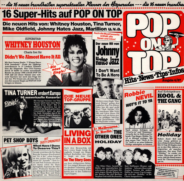 Various : Pop On Top 4/87 (LP, Comp)