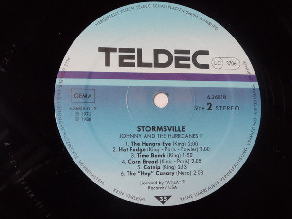 Johnny And The Hurricanes : Stormsville (LP)