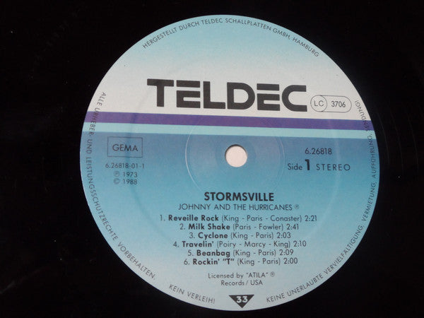 Johnny And The Hurricanes : Stormsville (LP)